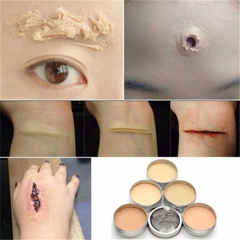 Cosplay Prop Paint - 30g twarzy ciała fałszywy blizna wosk