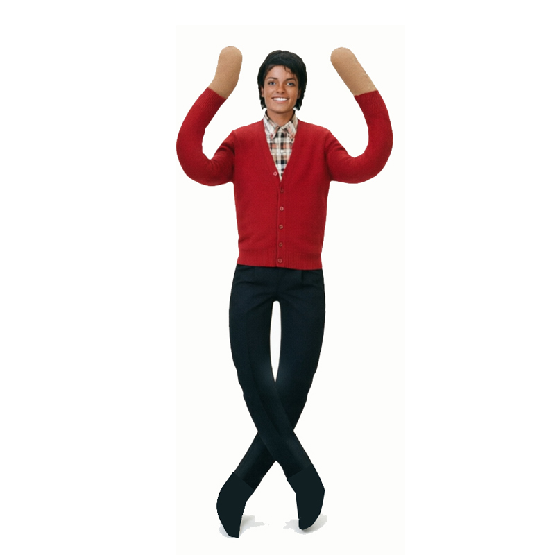 26CM Anime Michael Jackson Cos – Evoker Cosplay Prop recenzja i cena