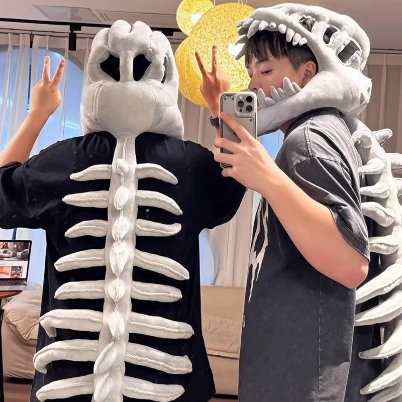 Kreatywny pluszowy kostium w k – Fishbones Cosplay Prop recenzja i cena