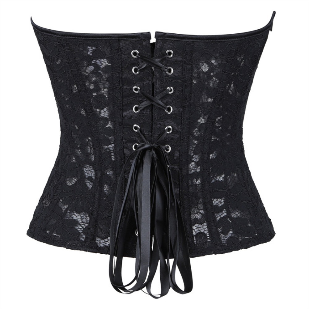 Seksowny gorset z siateczki, t – Boning Corset Steel recenzja i cena