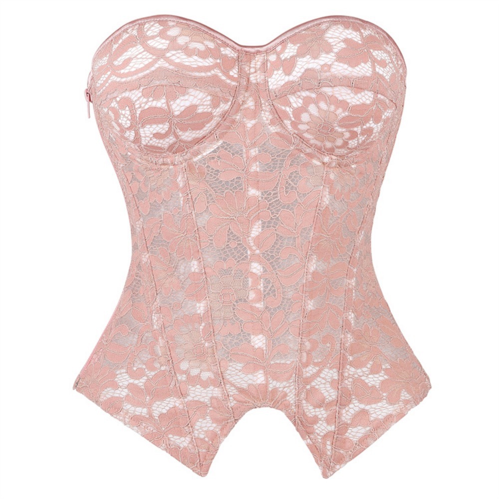 Seksowny gorset z siateczki, t – Boning Corset Steel recenzja i cena