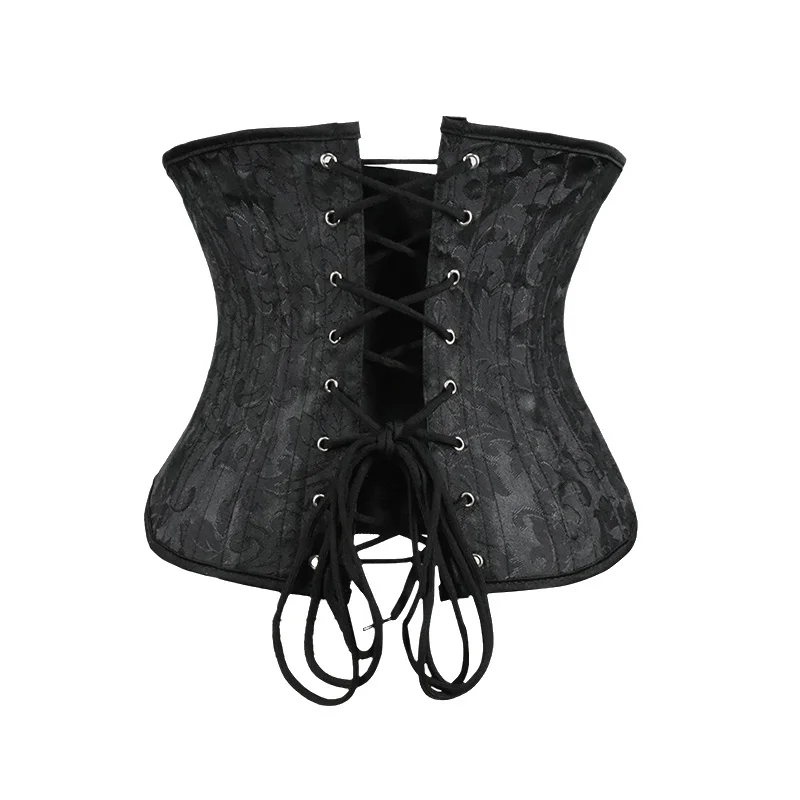 Gorset pod biust biało-czarny  – Boning Corset Steel recenzja i cena