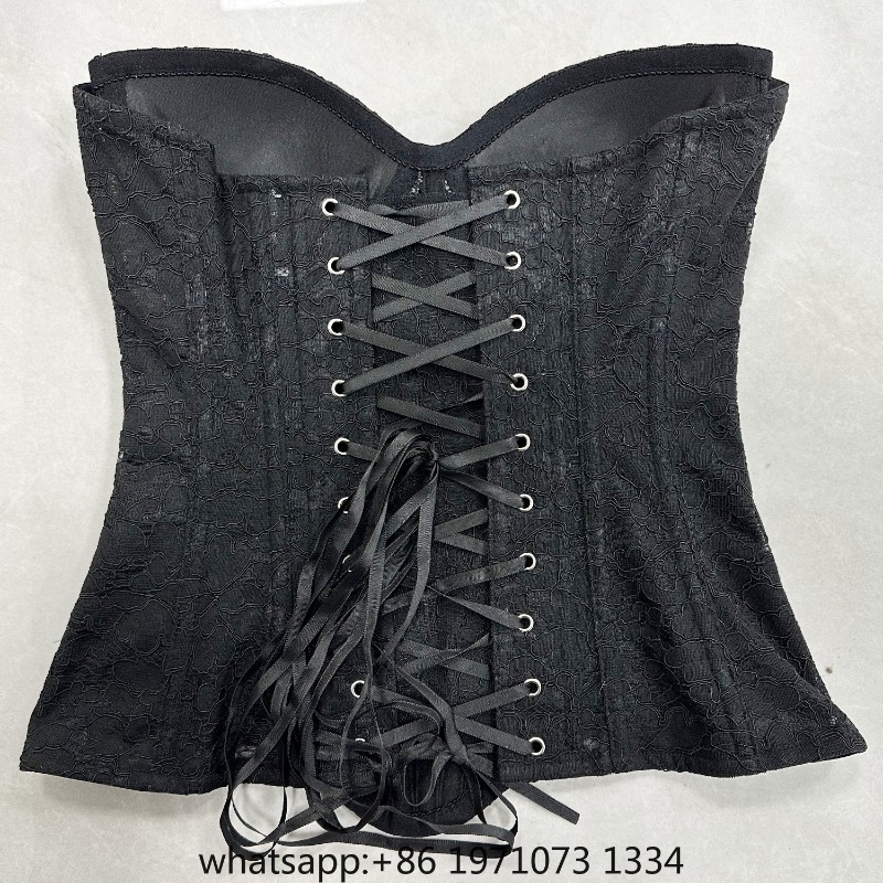 Damski koronkowy gorset typu b – Boning Corset Steel recenzja i cena
