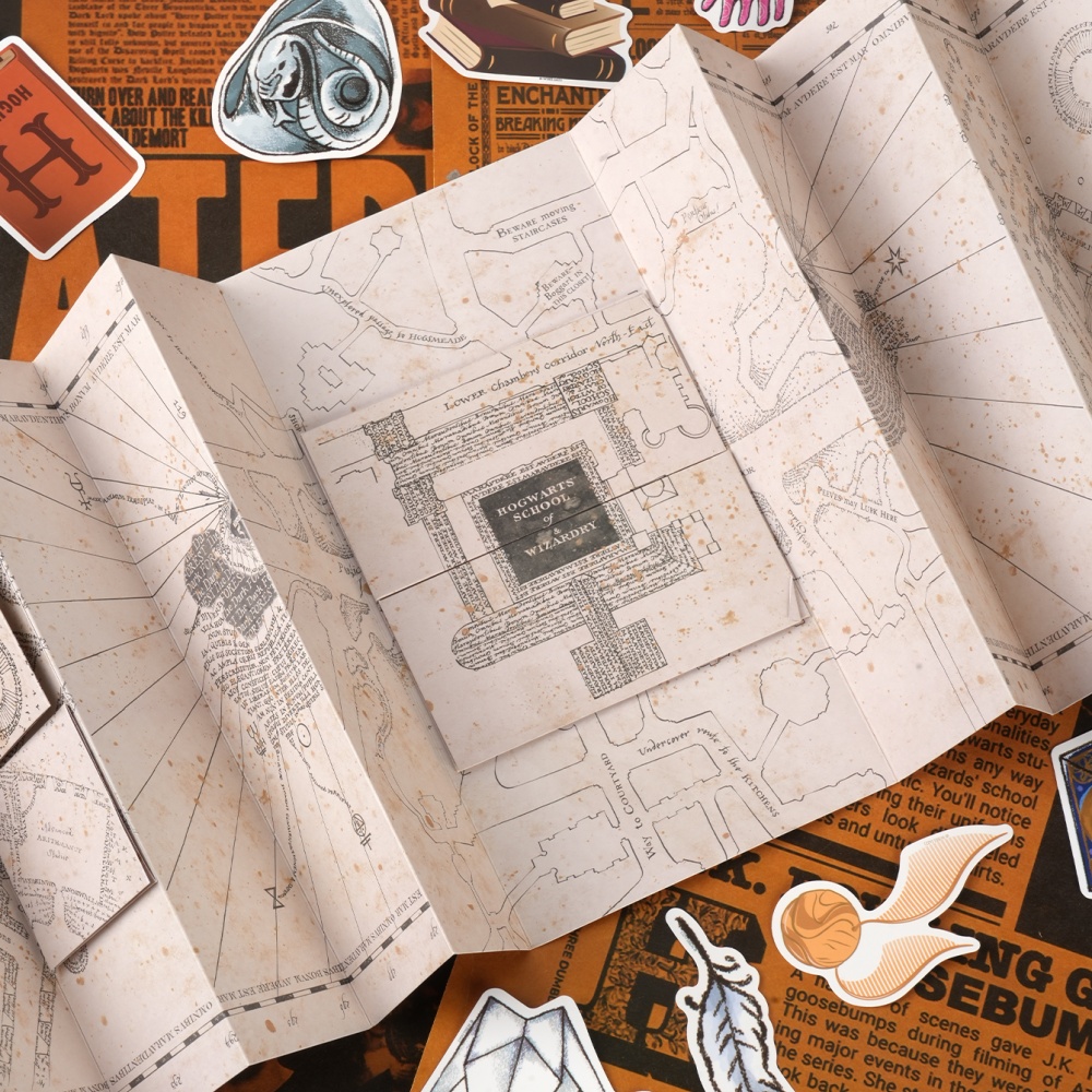 1 szt. Mapa Szkoły Magii Marau – Prop For Cosplay recenzja i cena